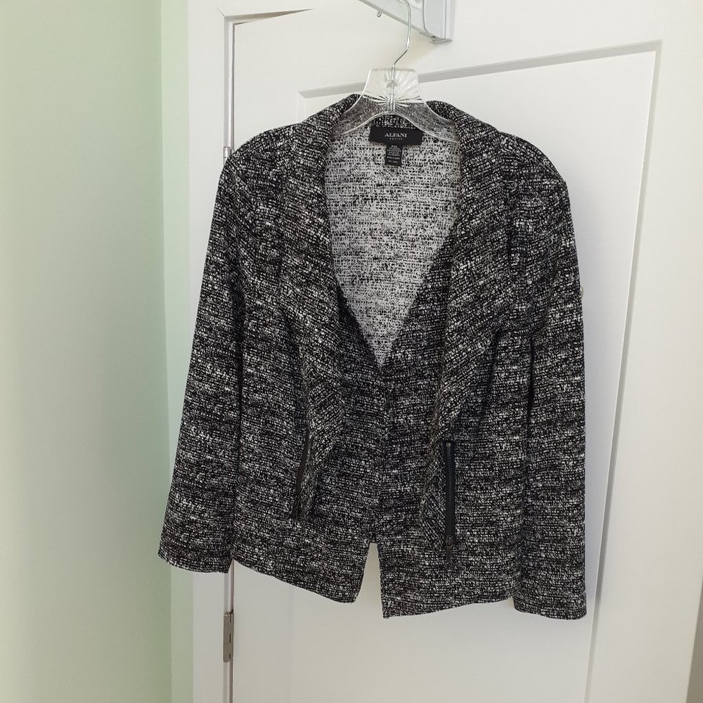 *EUC* ALFANI PXL JACKET CHARCOAL